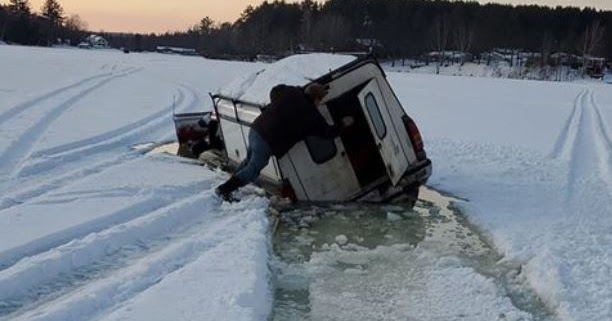 Just A Car Guy: When did people stop checking the thickness of the ice