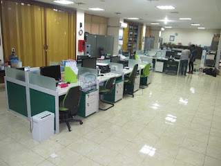 Meja Partisi Sekat Kantor Cubicle Workstation
