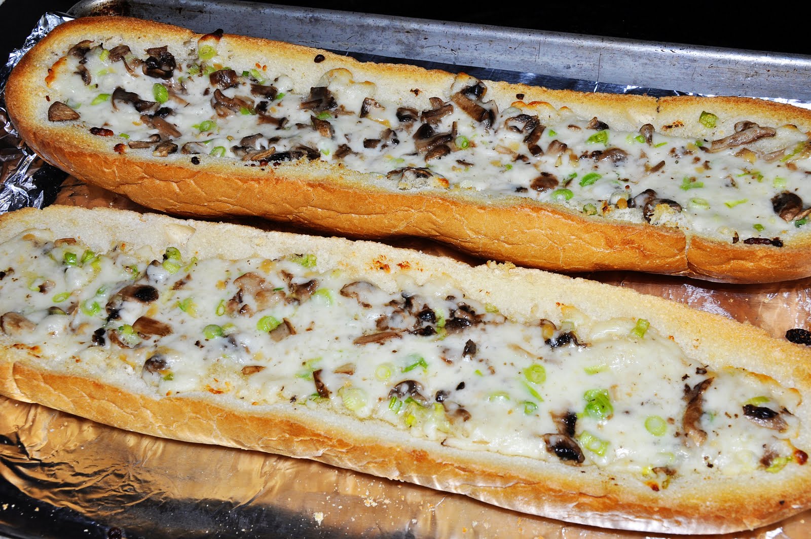 Cloud Nine: Mushroom (Garlic) Bread