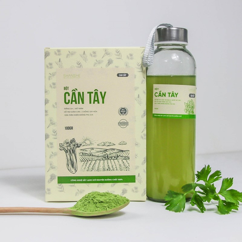 Shanshe Bột cần tây 100g.