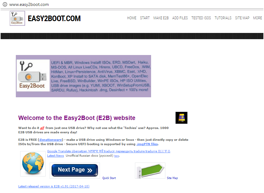 easy2boot windows 11