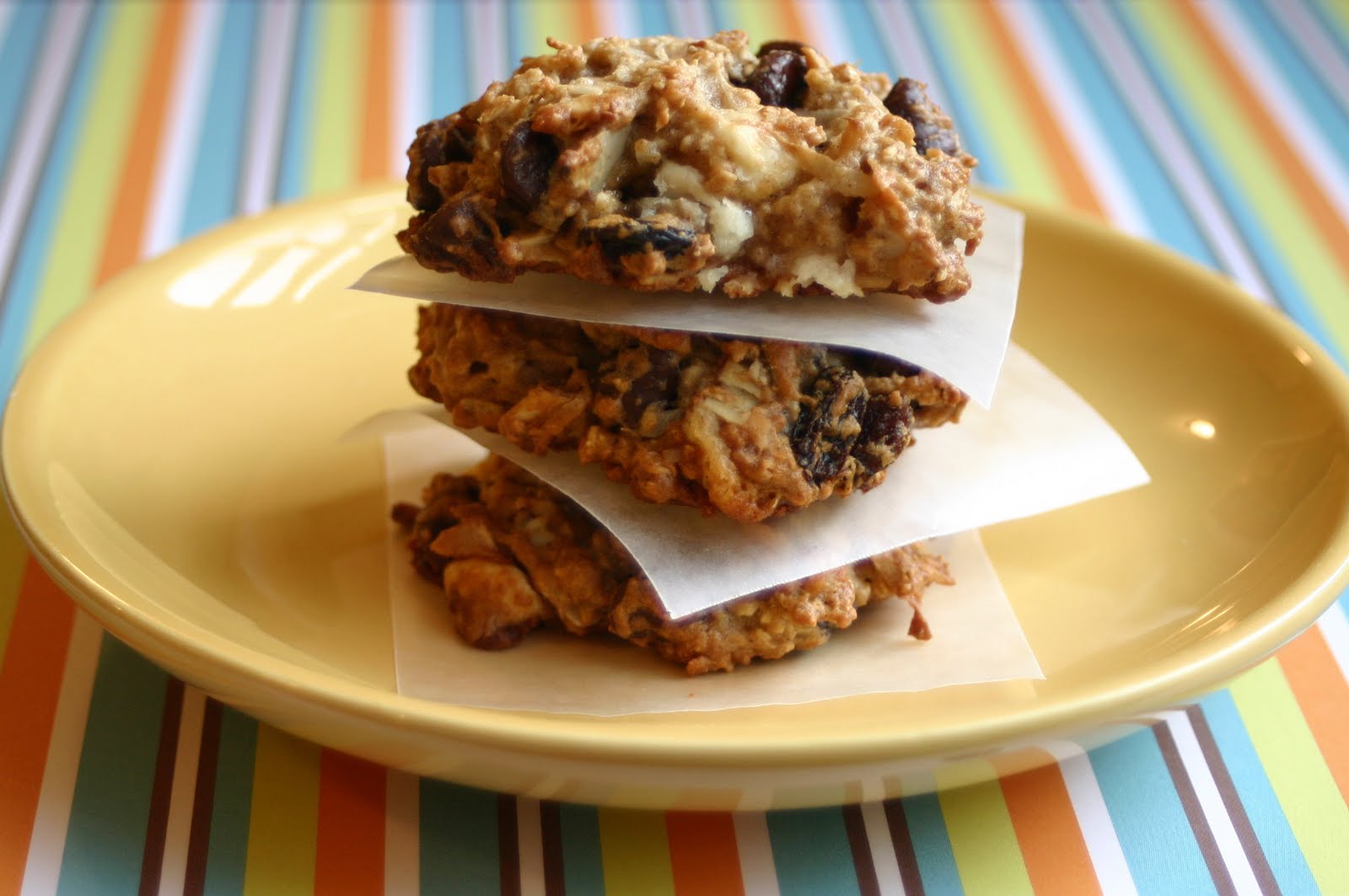 My Retro Kitchen Soft and Chewy Trail Mix Cookies