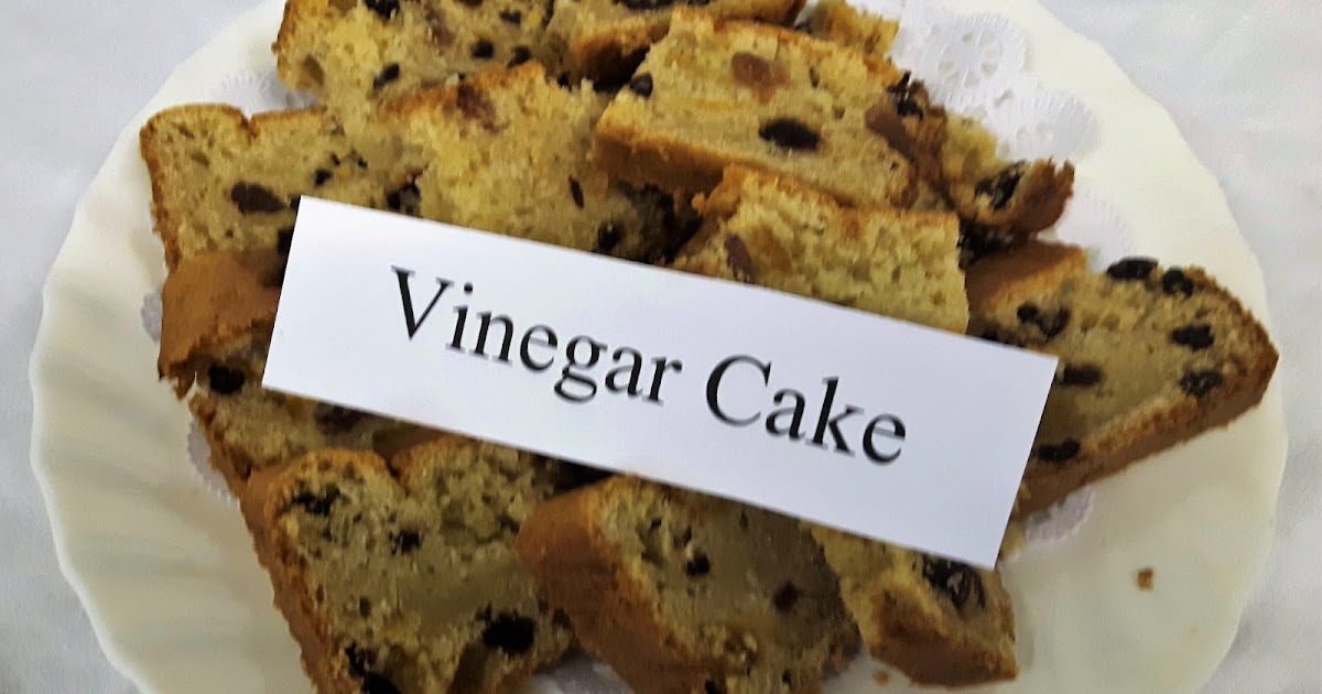 Grandma Abson's Traditional Baking Nothing sour about Vinegar Cake