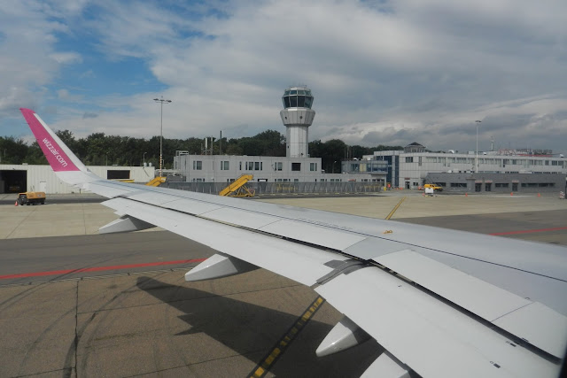 Niemcy - Akwizgan (Aachen) - lotnisko - start samolotu