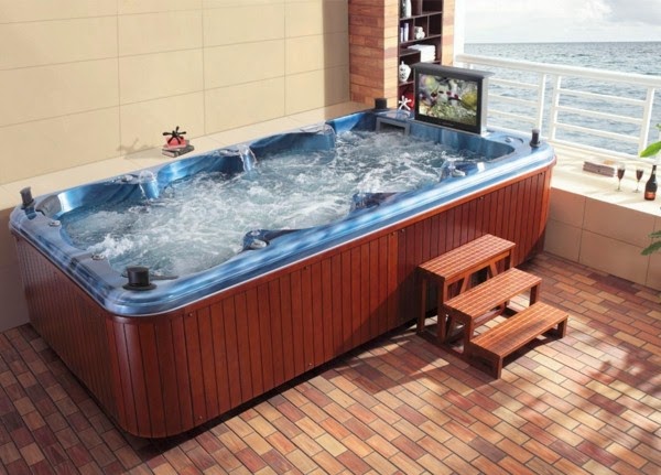 Portable hot tub super models