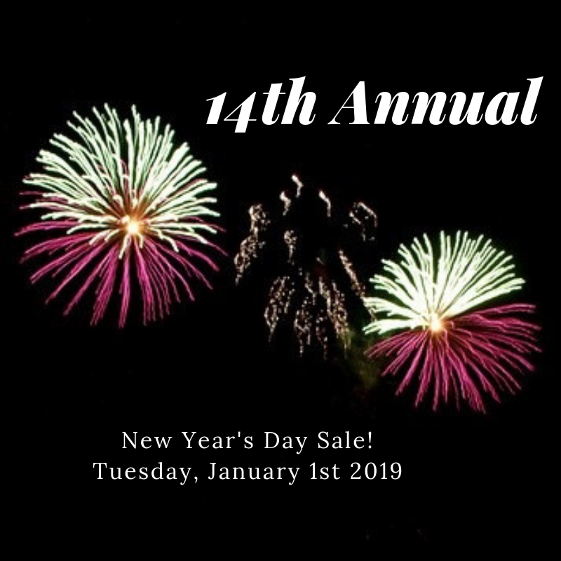 Knitique 14th Annual New Year's Day Sale!