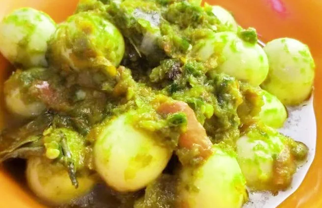 Telur Puyuh Sambal Cabai Hijau Telur Puyuh Sambal Cabai Hijau
