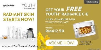 Promosi Shaklee Julai 2019