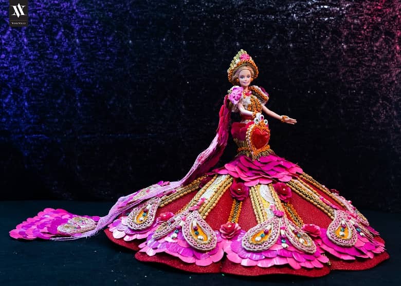Barbie Dolls in Flores de Mayo, Lucban Quezon