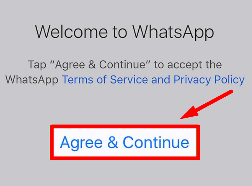 Create a Whatsapp Account