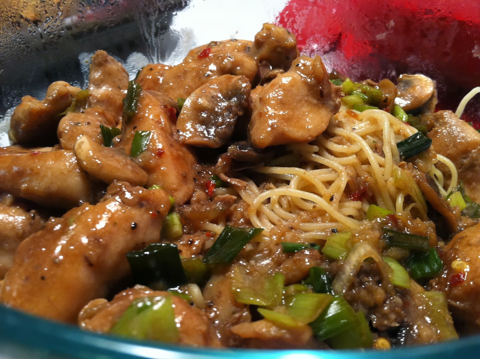 Parisse's Palate Asian Chicken & Garlic Noodles