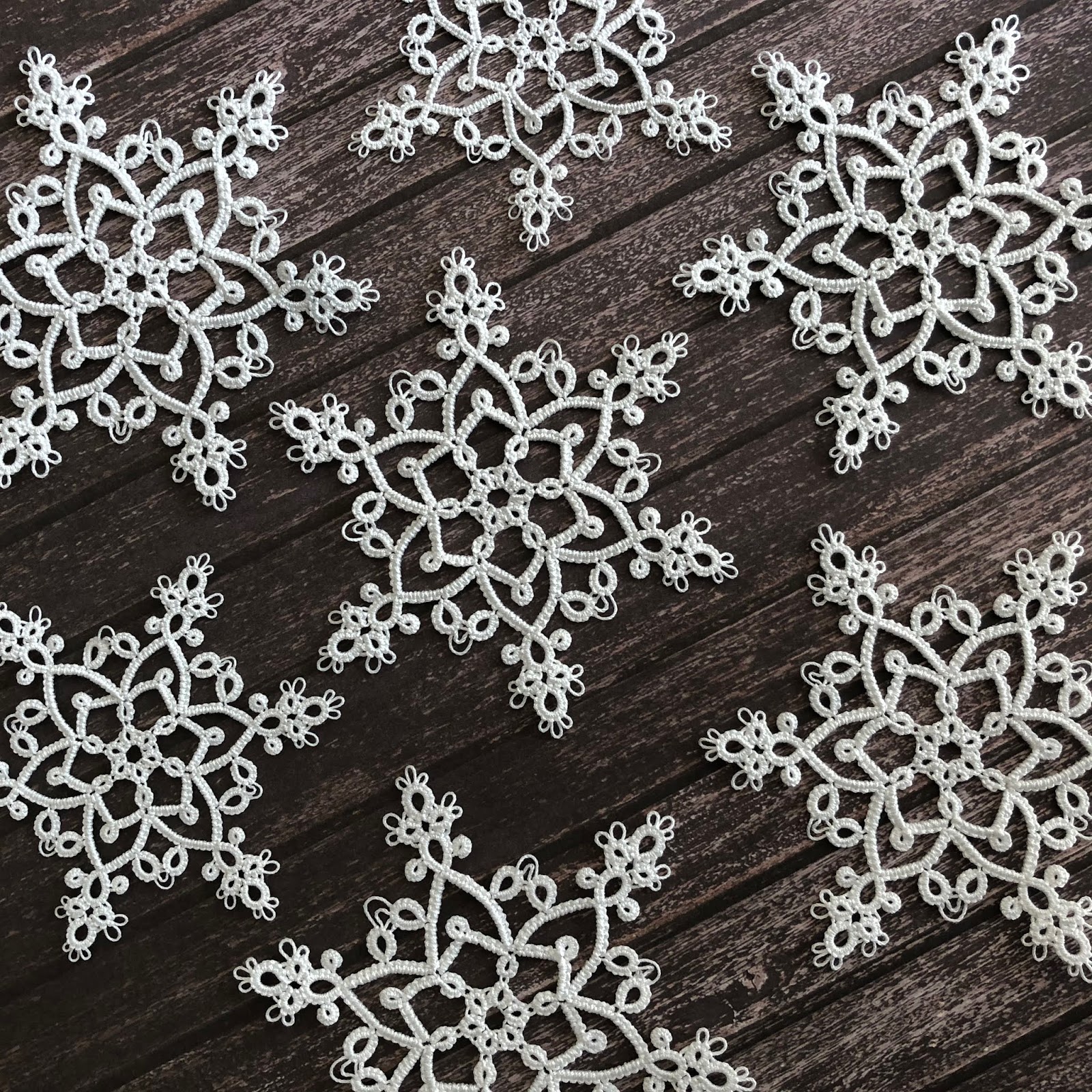 Tatting by the Bay Challenge Snowflake