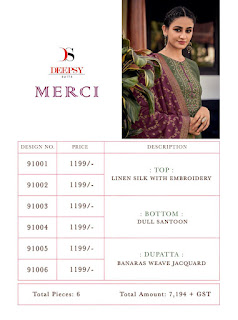 Deepsy Merci Salwar kameez wholesaler