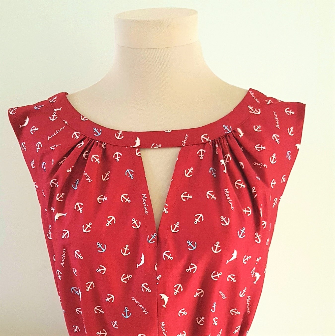 Velvet Ribbon Waist Tie Dress