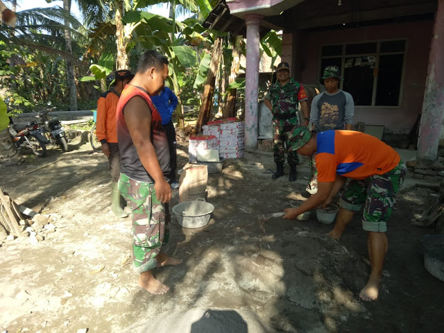 TMMD Reg 105 Terpantau Langsung Pawas Dari Kodim 0723 Klaten   