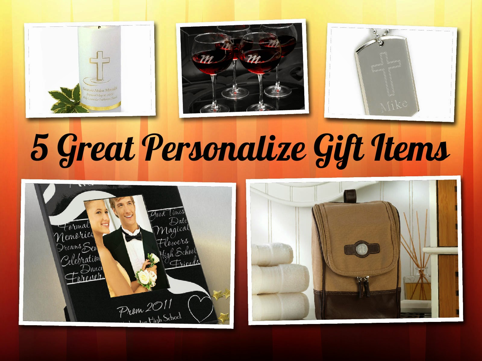 Giftblooms 5 Great Personalize Gift Items