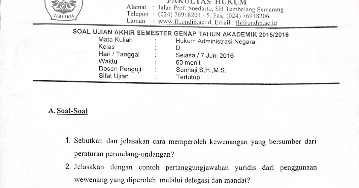 Soal Soal Hukum Agraria Tugas Kelompok