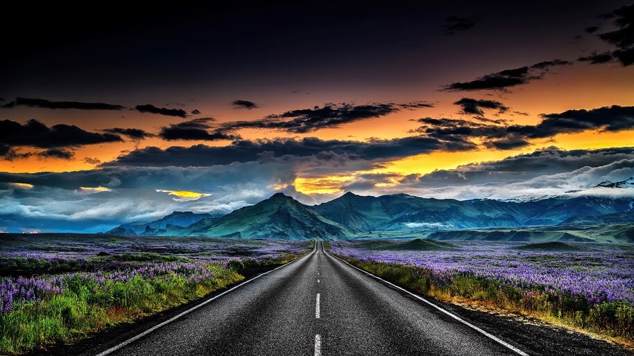 Road, Scenery, Iceland, Landscape, 4K, #6.2204