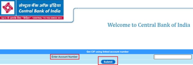 Central Bank Cif Number Online Central Bank Cif Number Online