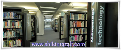 Berpeluang untuk melawat ke Perpustakaan Raja Tun Uda, Shah Alam