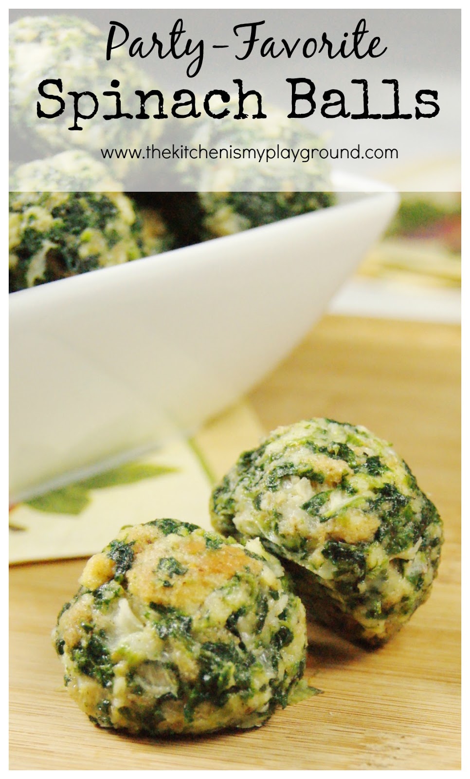 Spinach Balls The Kitchen is My Playground