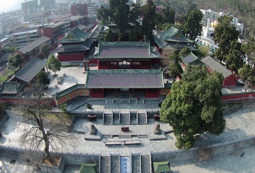 Restoration efforts underway at the Pingwu Bao’en Temple in Sichuan