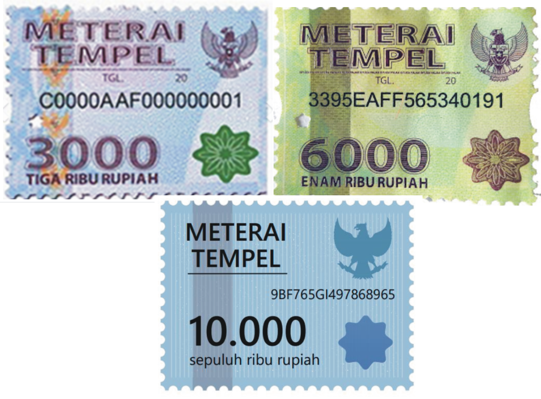 Undang Undang Uu No 10 Tahun 2020 Tentang Bea Materai 10 000