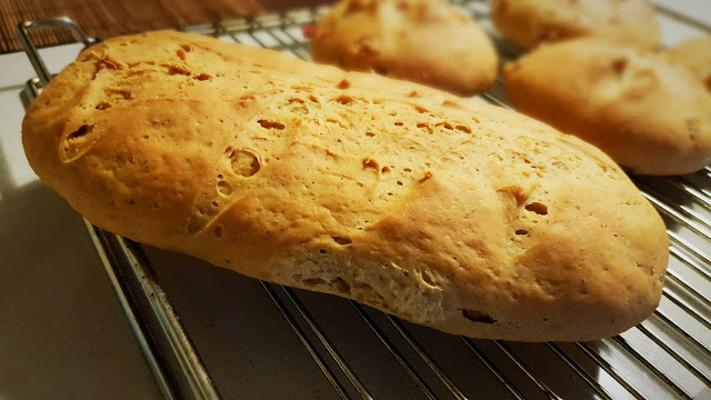 pane al lievito madre e farina di soia