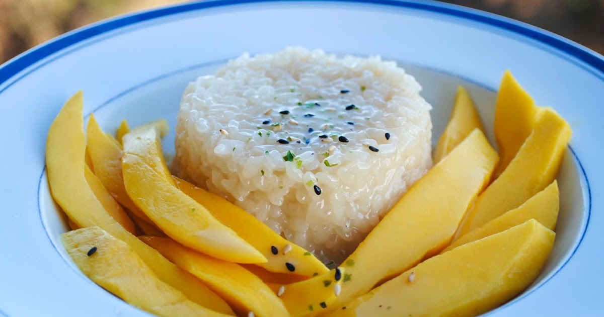 Тайский "липкий рис" с манго