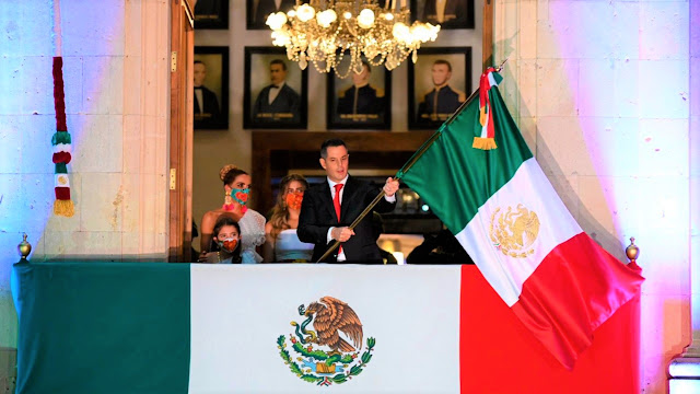 Conmemora Alejandro Murat 211 Aniversario de la Independencia de México