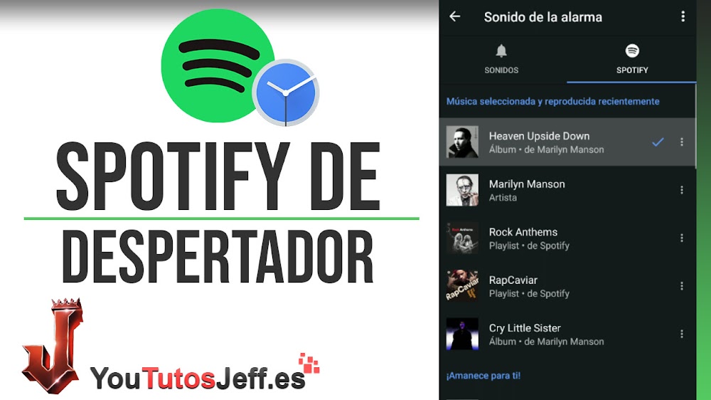 Poner Canción de Spotify como Alarma en tu Teléfono - Trucos Spotify