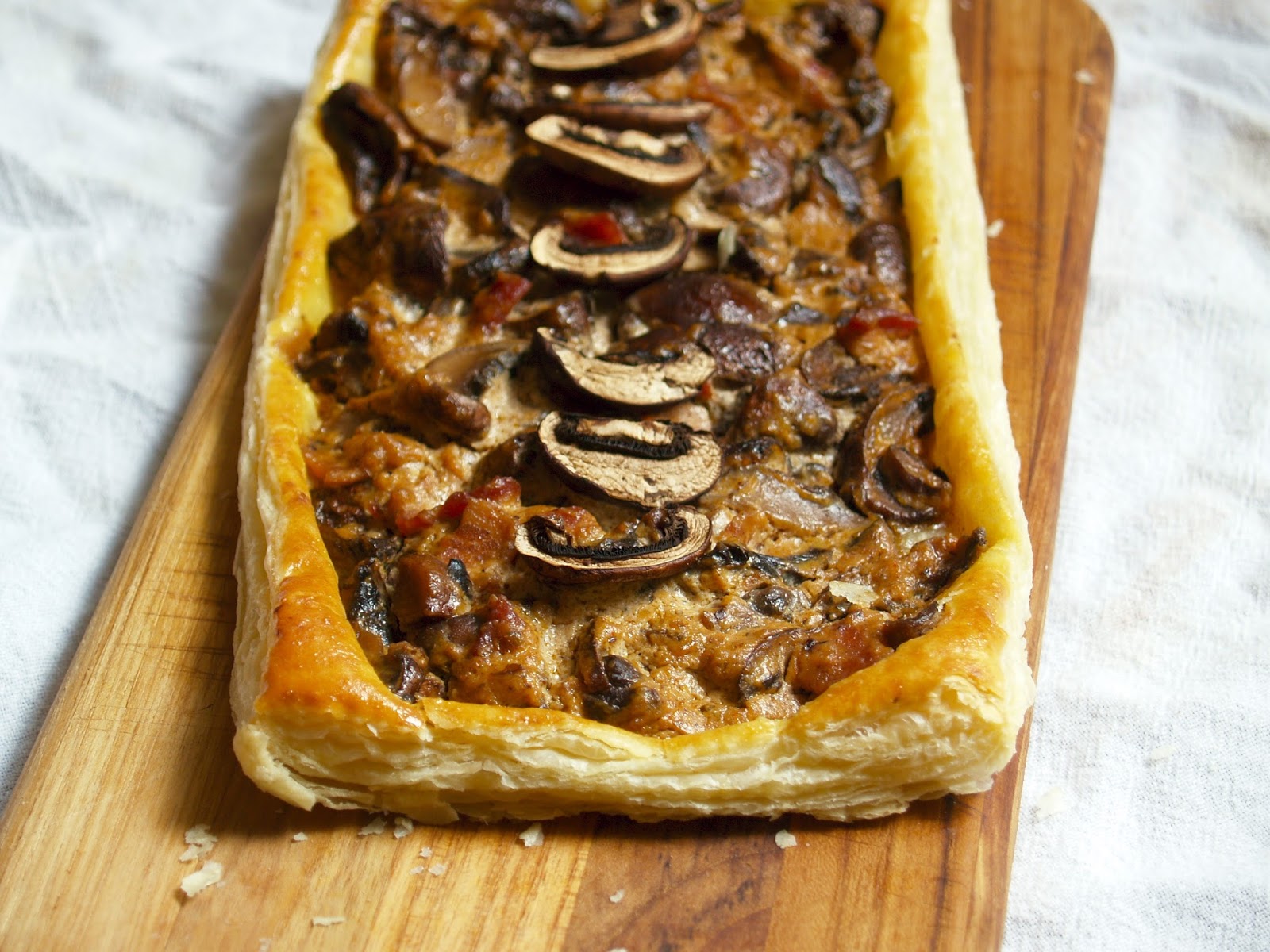 Hungry Hungry Highness Mushroom Tart