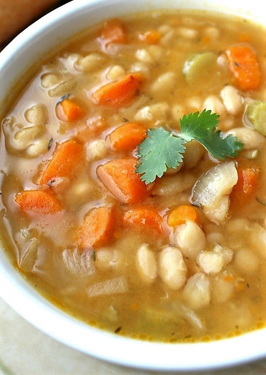 Cultivate Taste Vegetable and Navy Bean Soup