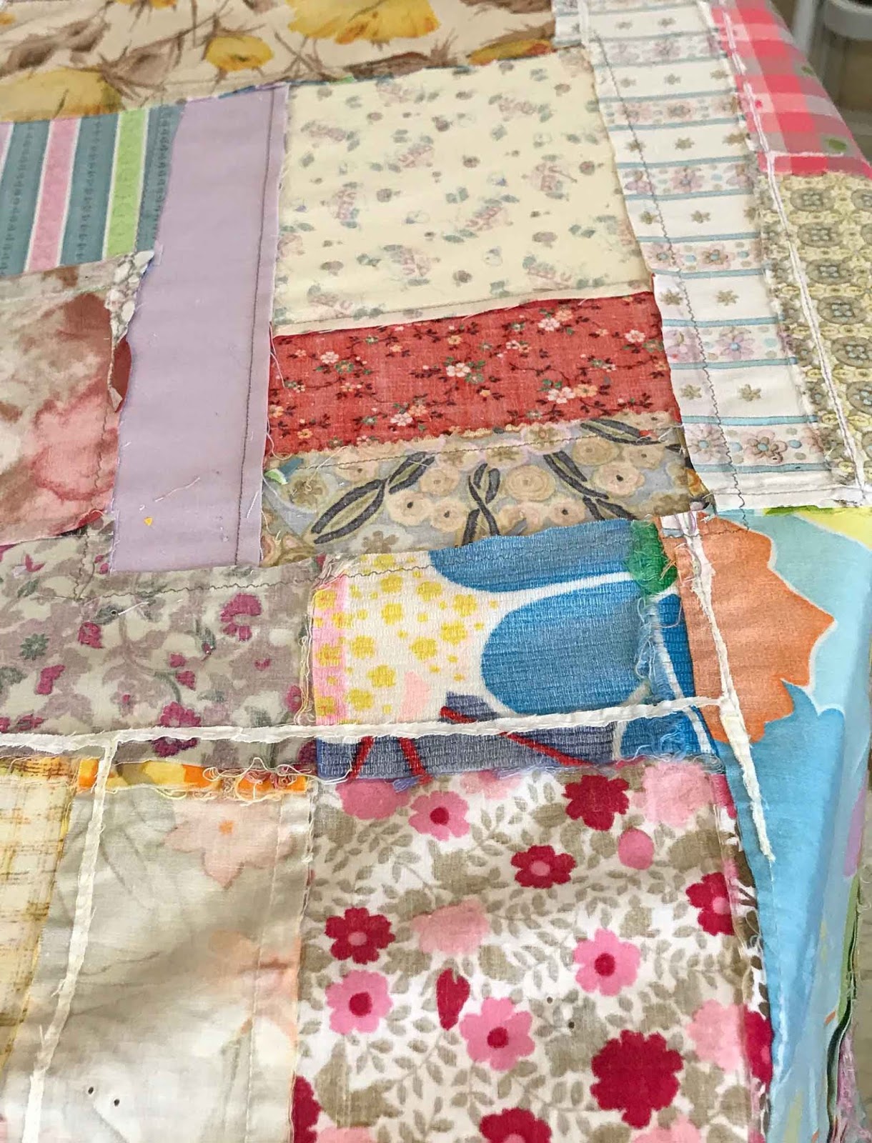 Rebecca Grace Quilting Vintage Quilt Repair + Mission Impossible To