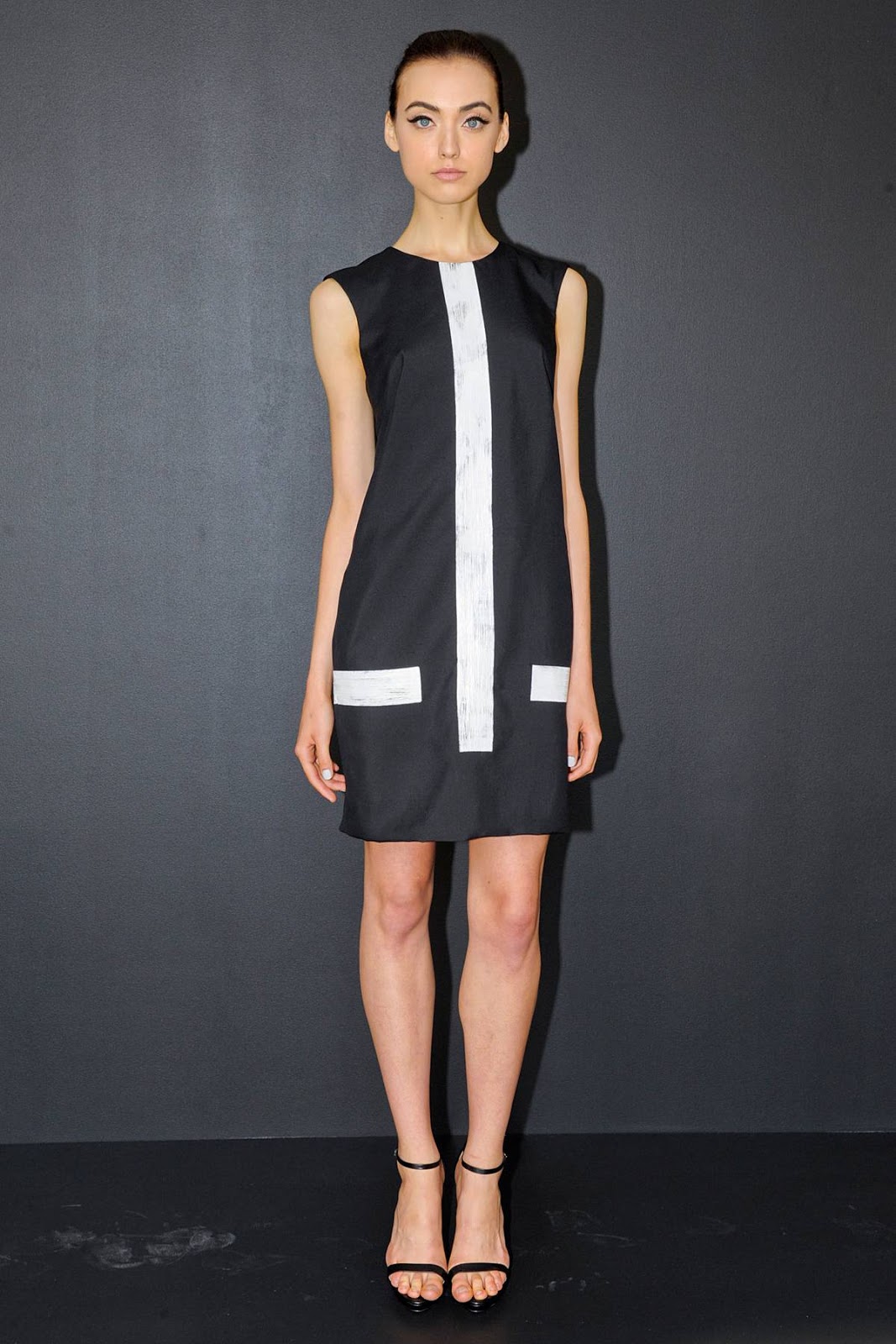 Couture Carrie: Color Block Dresses: Bold Black and White
