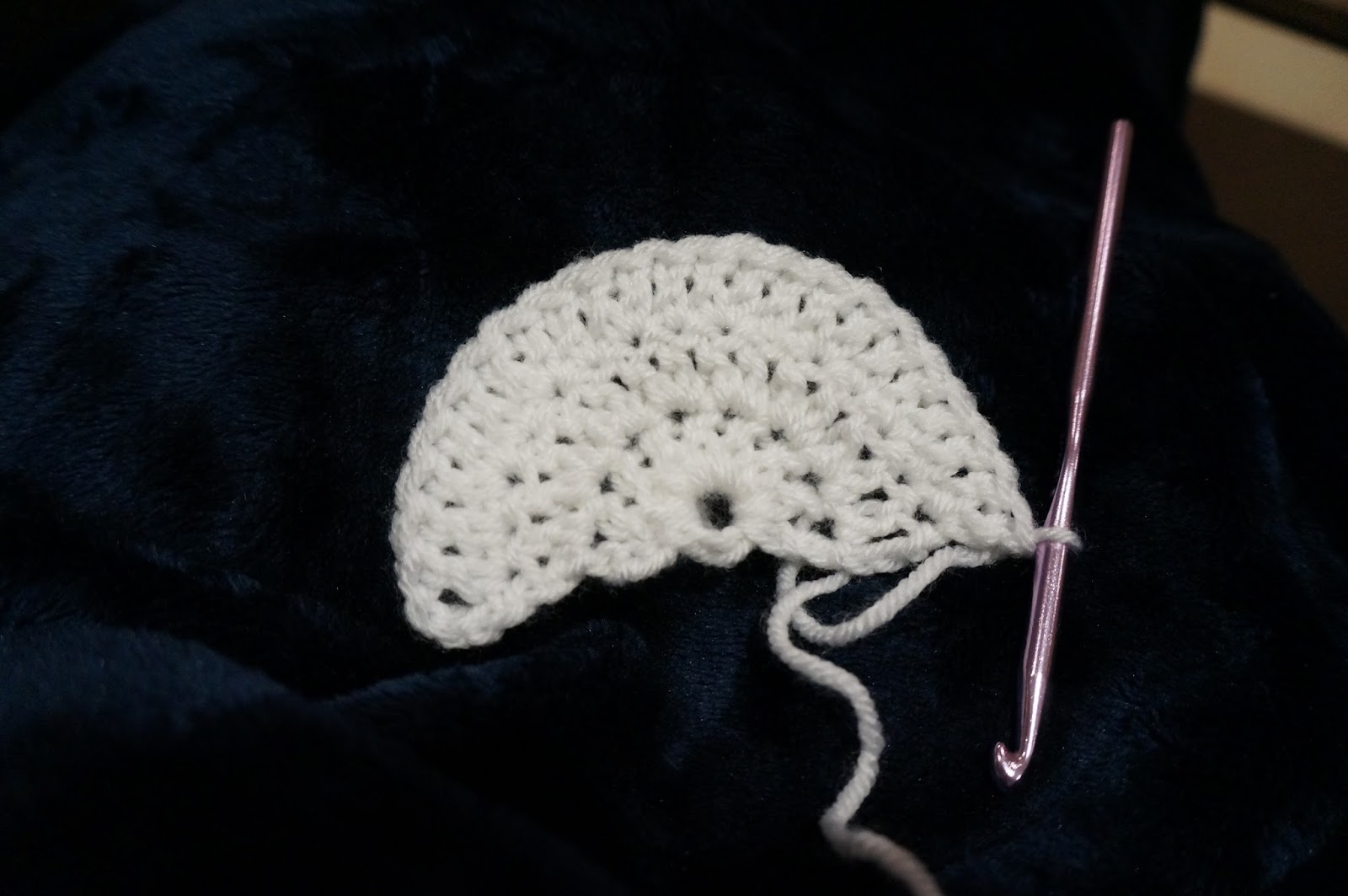 How To Crochet A Half Circle