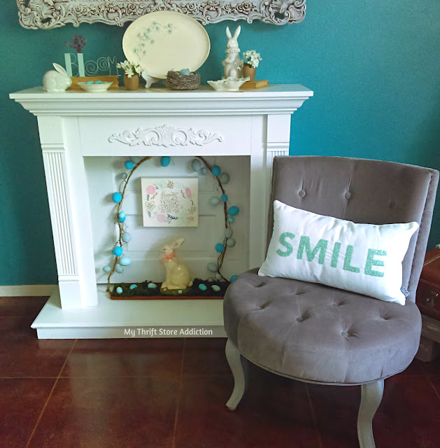 thrifty spring home decor