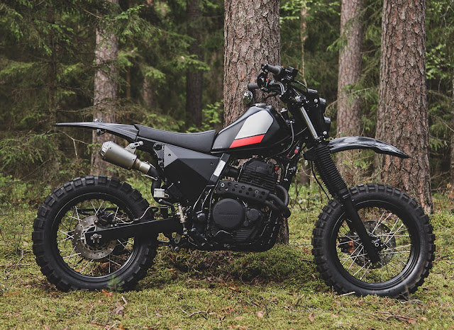 Honda NX650 By The Differs