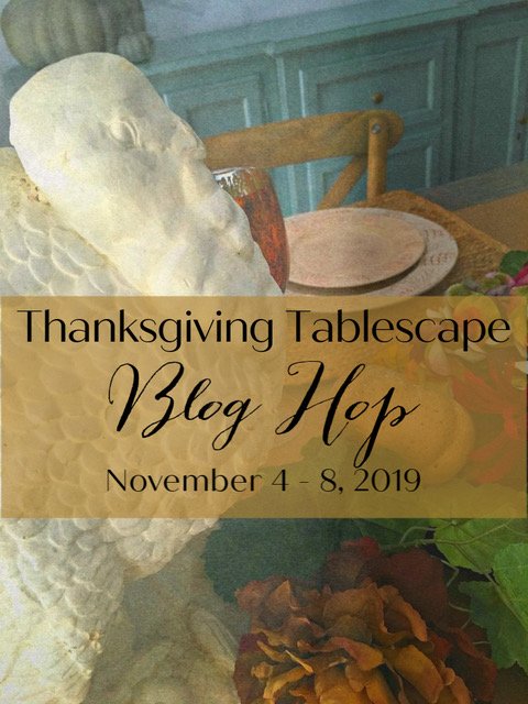 Thanksgiving tablescape blog hop