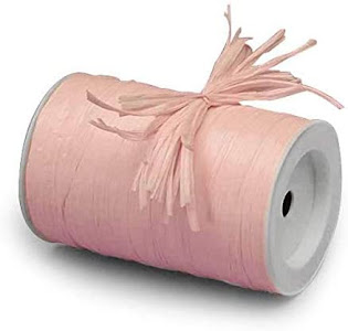 Best Pink Raffia Ribbon For Gift Wrap Craft Packaging and Decoration
