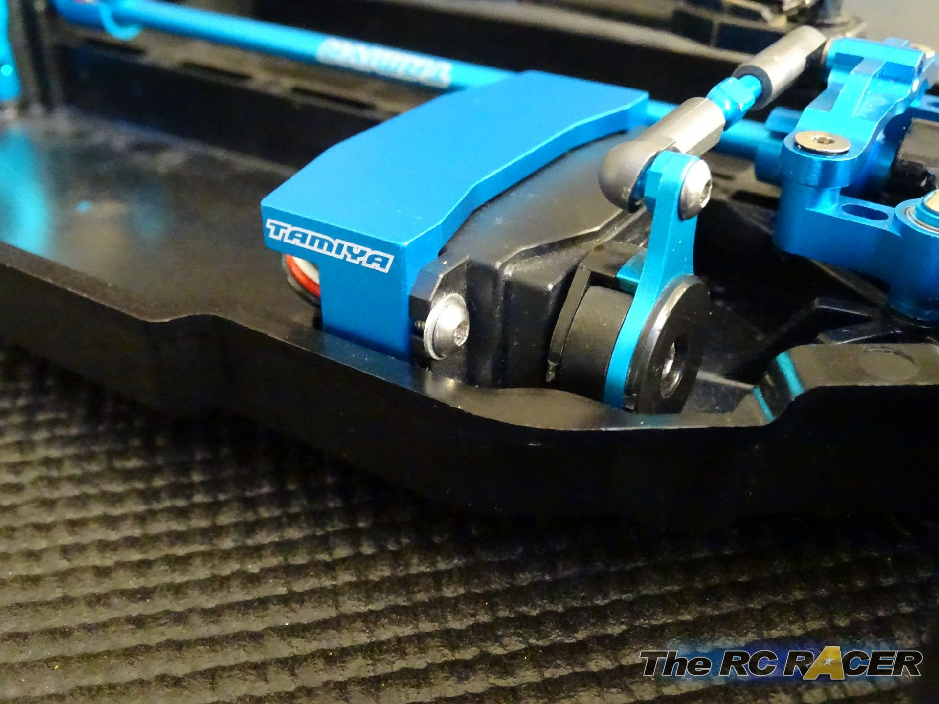 54977 Tamiya TT02 Aluminum servo mount Review The RC Racer