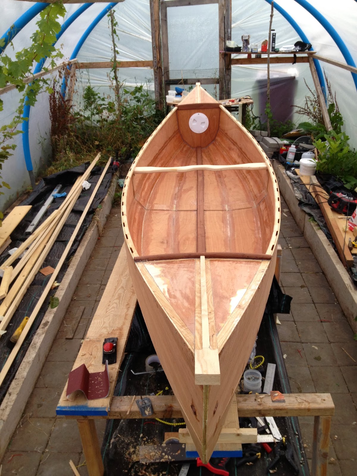 Waterman 16 Canoe Build Stage 3 Decking