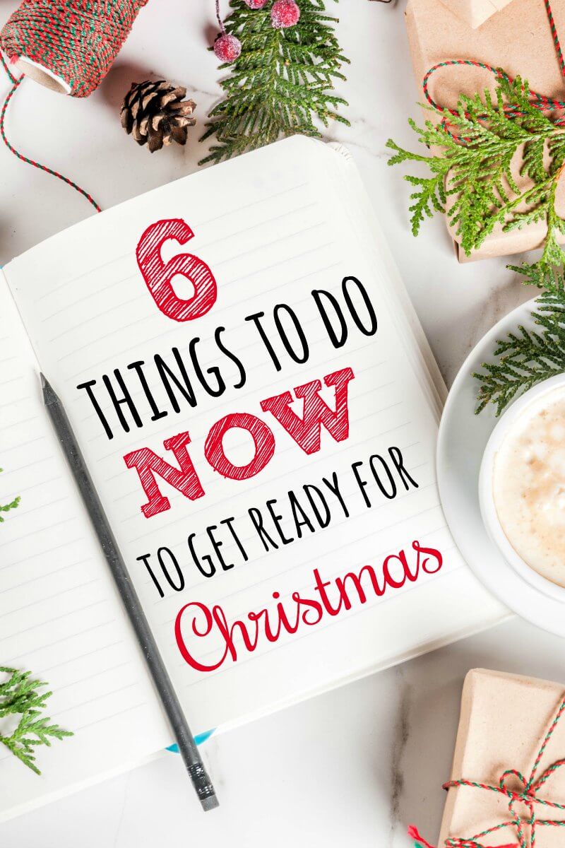 6 Things to Do Now to Get Ready for Christmas Sunny Day Family