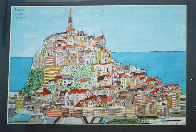 Fejes Painting of Mont St Michel