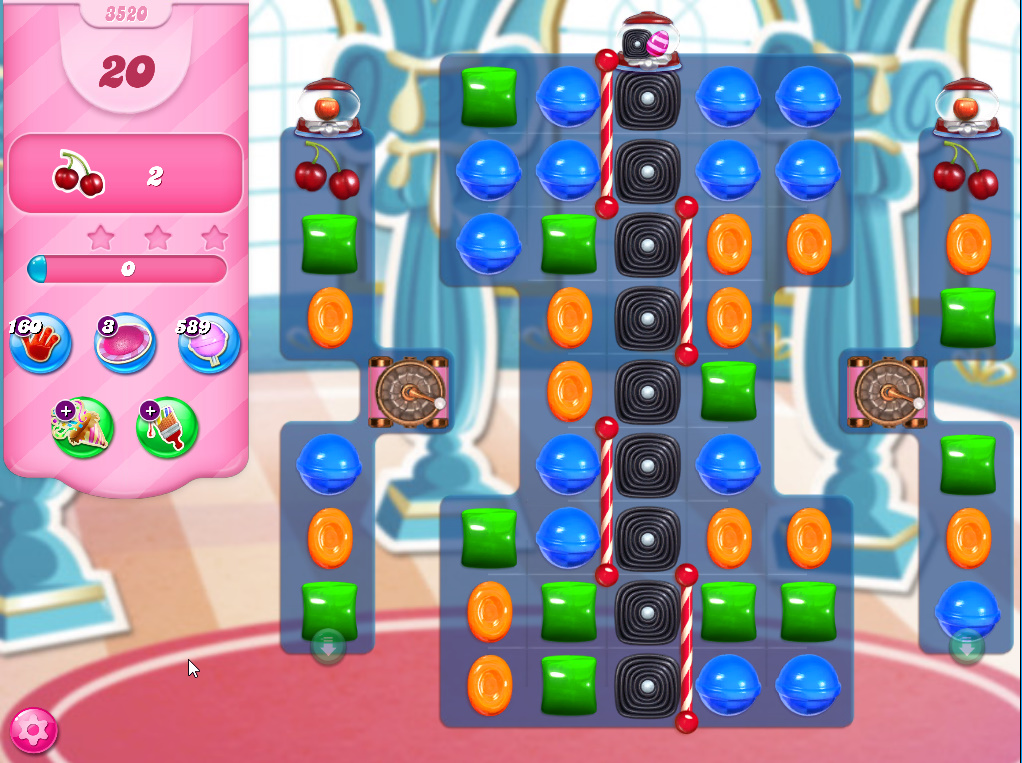 Candy Crush Saga level 3520 Candy Crush Saga level 3520