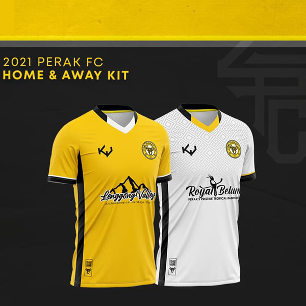 Perak FC Kits 2021 -  DLS2019 Kits