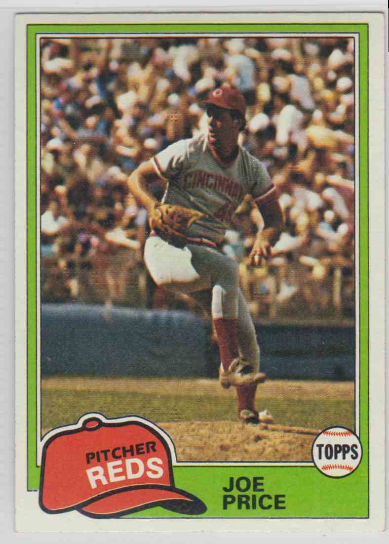 Baseball Cards Come to Life! 1981 Topps Joe Price