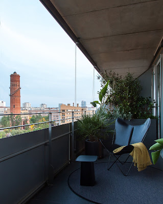 Apartamento con terraza con vistas de Barcelona