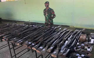 100 Pucuk Senpi Diamankan dari Warga di Perbatasan RI-Timor Leste September 3, 2021