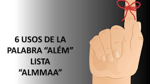 6 USOS PARA LA PALABRA "ALÉM"